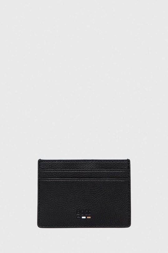 BOSS etui na karty Planet friendly czarny 50491948