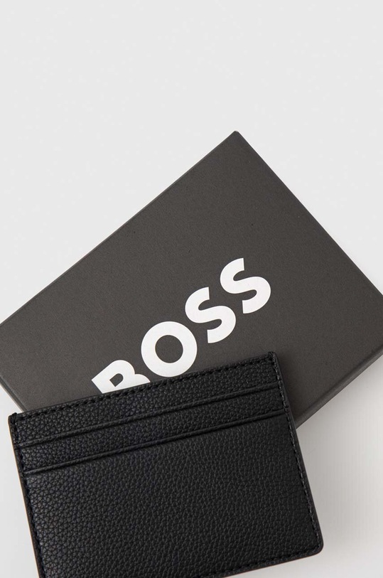 Pouzdro na karty BOSS 50491948 černá AW23