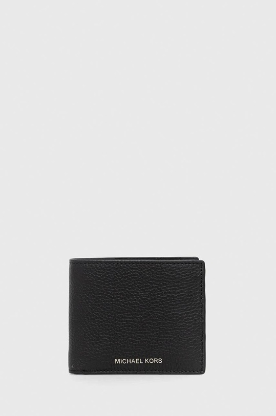 Michael Kors portofel de piele piele negru 39S0LHDF3L