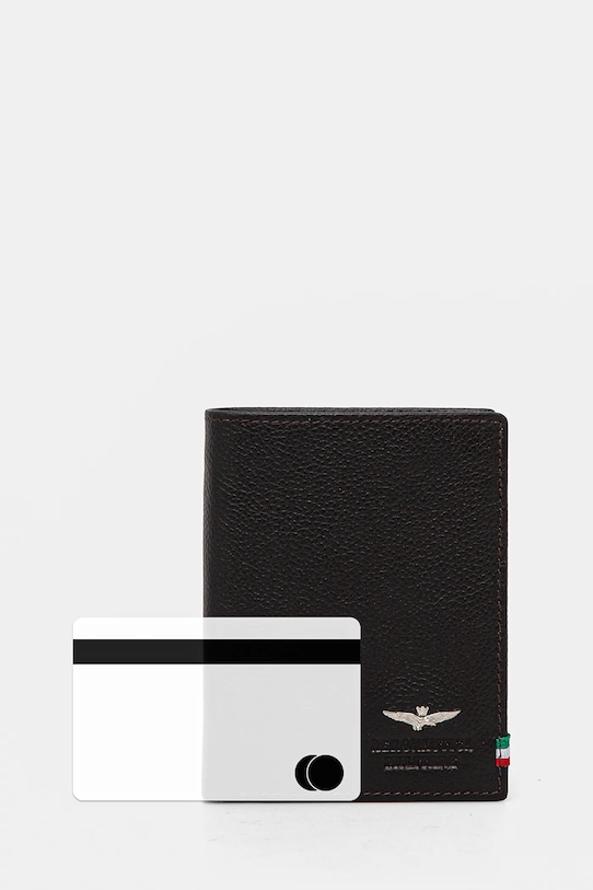 Kožená peňaženka Aeronautica Militare AM105
