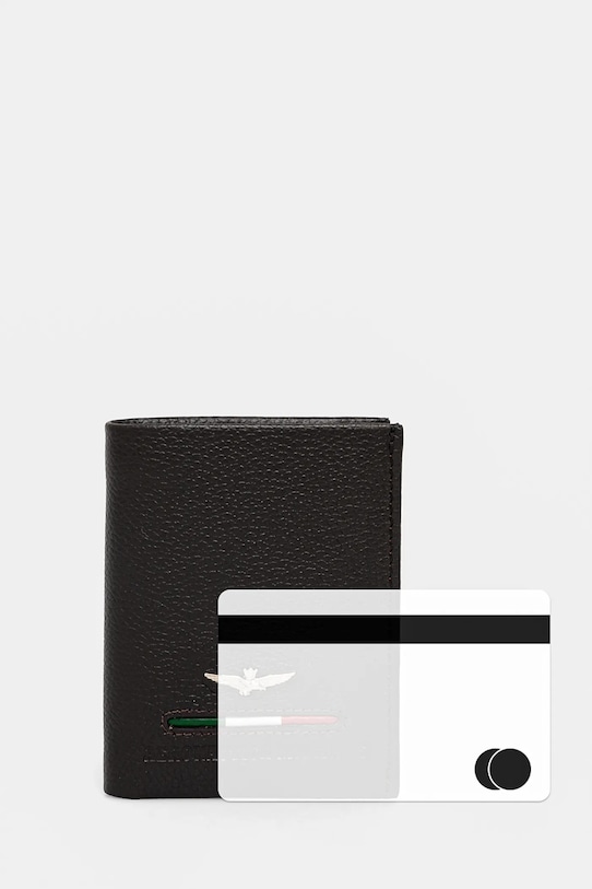 Aeronautica Militare portfel skórzany AM154