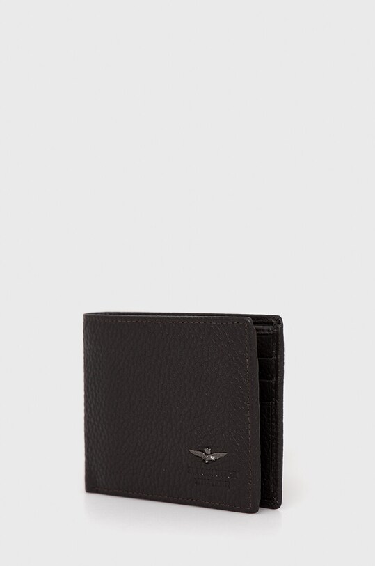 Usnjena denarnica Aeronautica Militare AM182 rjava SS23