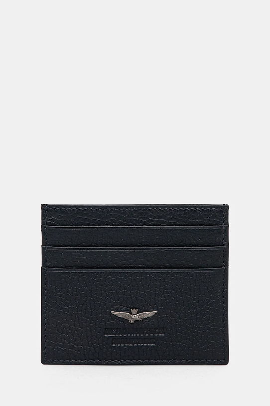 Aeronautica Militare carcasa din piele husă de card bleumarin AM188