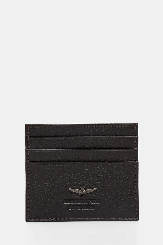 Aeronautica Militare carcasa din piele husă de card maro AM188