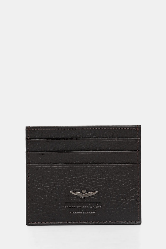 Aeronautica Militare carcasa din piele husă de card maro AM188