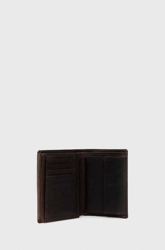 Akcesoria Strellson portfel skórzany 4010002294 brązowy
