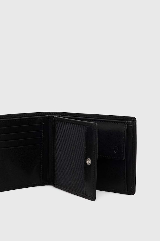 Akcesoria Strellson portfel skórzany 4010001301 czarny