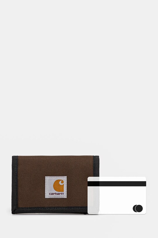 Novčanik Carhartt WIP Alec Wallet I031471.2LSXX smeđa