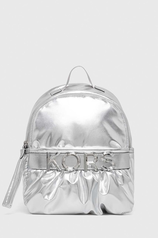 Σακίδιο πλάτης MICHAEL Michael Kors υφασμάτινο ασημί 30R3S3LB2M