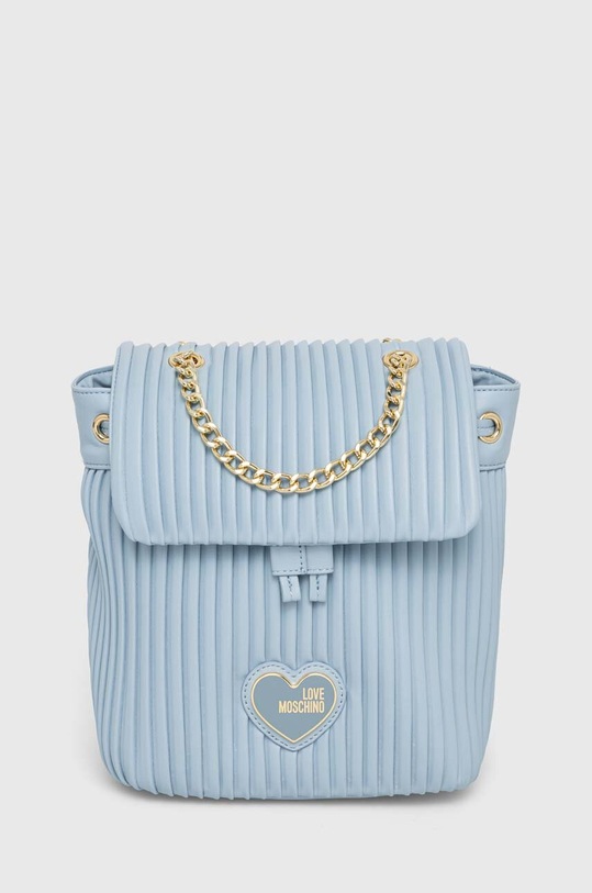 Love Moschino plecak aplikacja niebieski JC4046PP1GLA1700