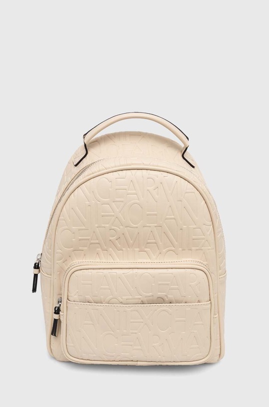 Armani Exchange plecak nie mieści A4 beżowy 942805.CC793