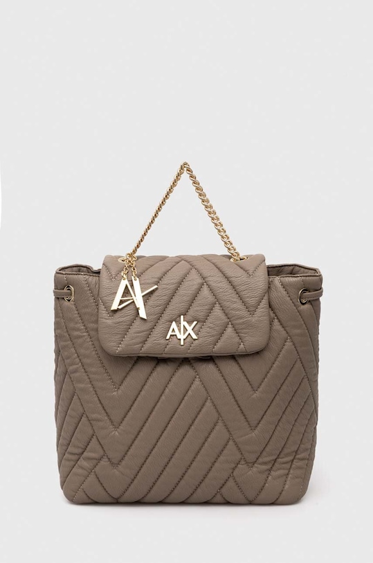 Armani Exchange plecak nie mieści A4 szary 942934.2F745