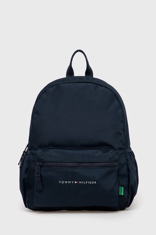 Дитячий рюкзак Tommy Hilfiger гладкий темно-синій AU0AU01616.PPYX