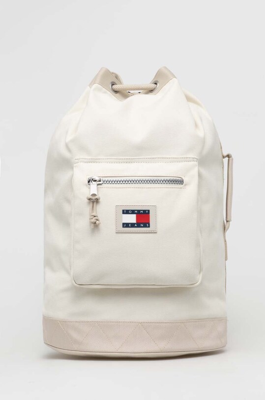 Σακίδιο πλάτης Tommy Jeans υφασμάτινο μπεζ AM0AM10876.PPYX