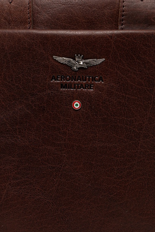 Aeronautica Militare bőr hátizsák AM352 barna