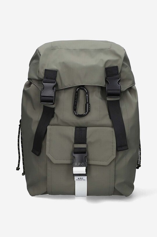 A.P.C. backpack Sac A Dos Trek yes green PAAFH.H62220