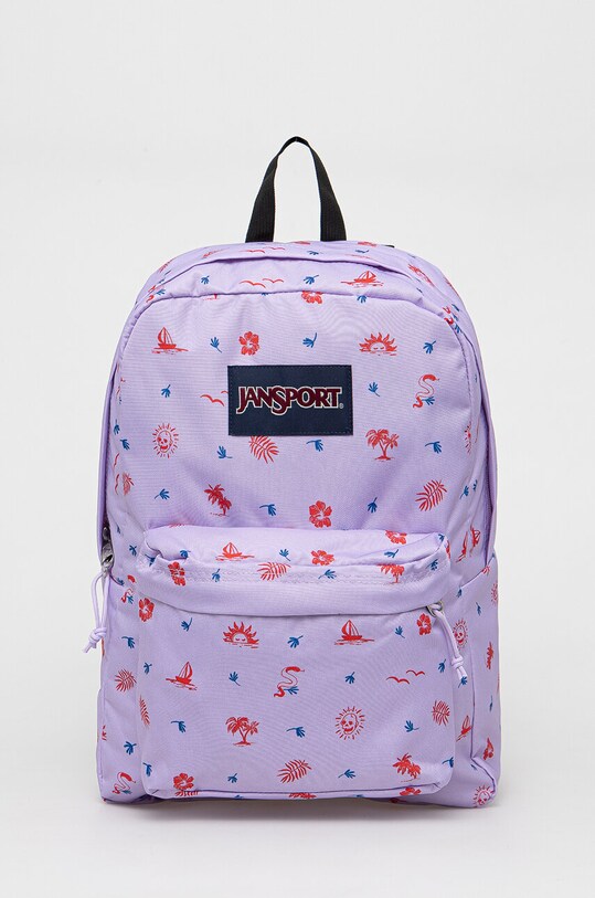Jansport plecak mieści A4 fioletowy EK0A5BAG1D91