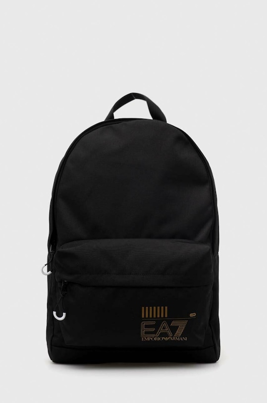 Рюкзак EA7 Emporio Armani надрук чорний 245081.CC940