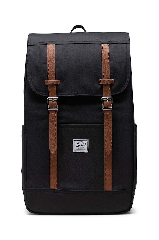 Σακίδιο πλάτης Herschel 11397-00001-OS Retreat Backpack υφασμάτινο μαύρο 11397.00001.OS