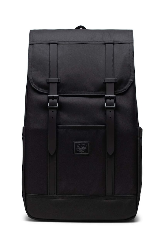 Рюкзак Herschel 11397-05881-OS Retreat Backpack гладкий чорний 11397.05881.OS