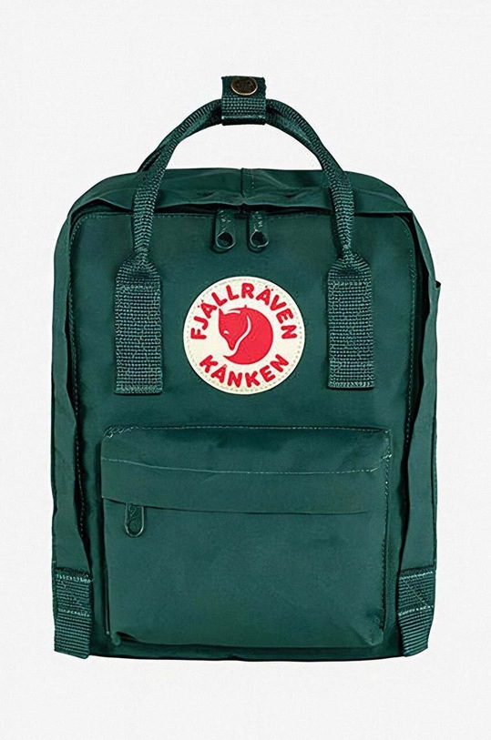 Fjallraven plecak Kånken Mini nie mieści A4 zielony F23561.667