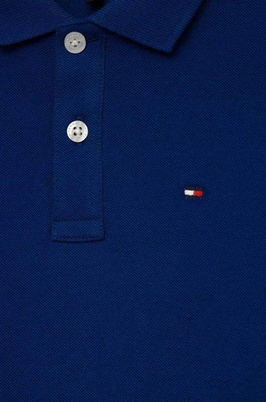 CHLAPEC Dětská bavlněná polokošile Tommy Hilfiger KB0KB07365.PPYX námořnická modř