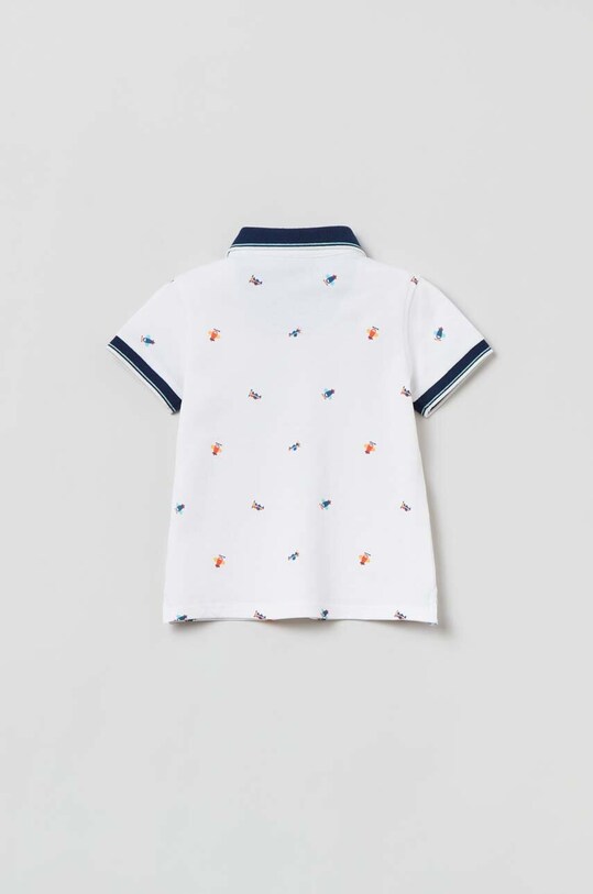 OVS polo dziecięce 1759135.Boy.9.36months. biały SS23