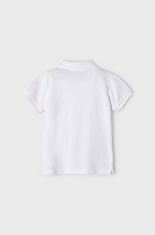 Dětské bavlněné polo Mayoral 150.5F.MINI.B bílá SS23