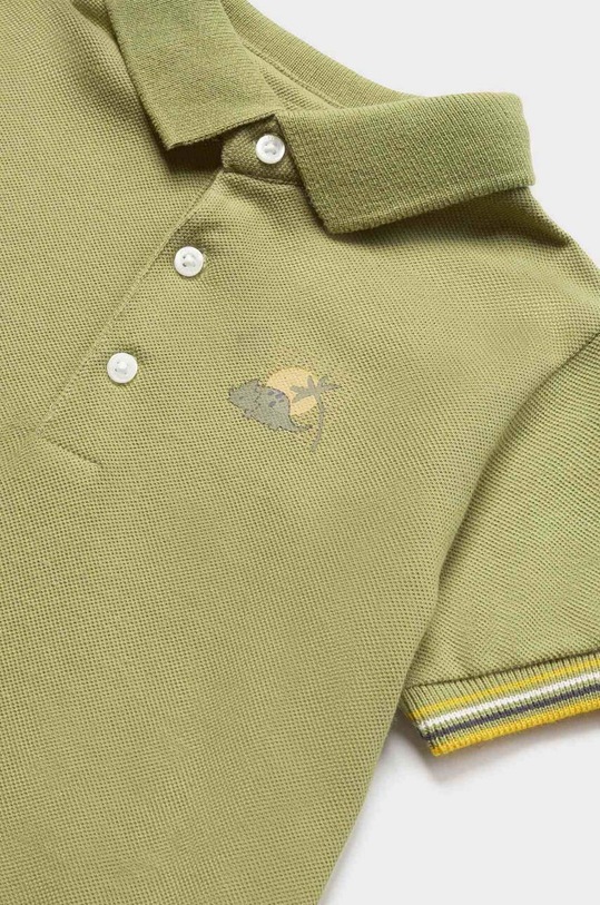 CHLAPEC Dětská bavlněná polokošile Mayoral 1102.3B.BABY.B zelená