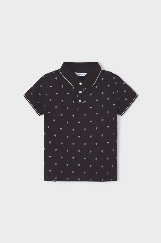 Mayoral polo dziecięce 3150.5D.MINI czarny SS23