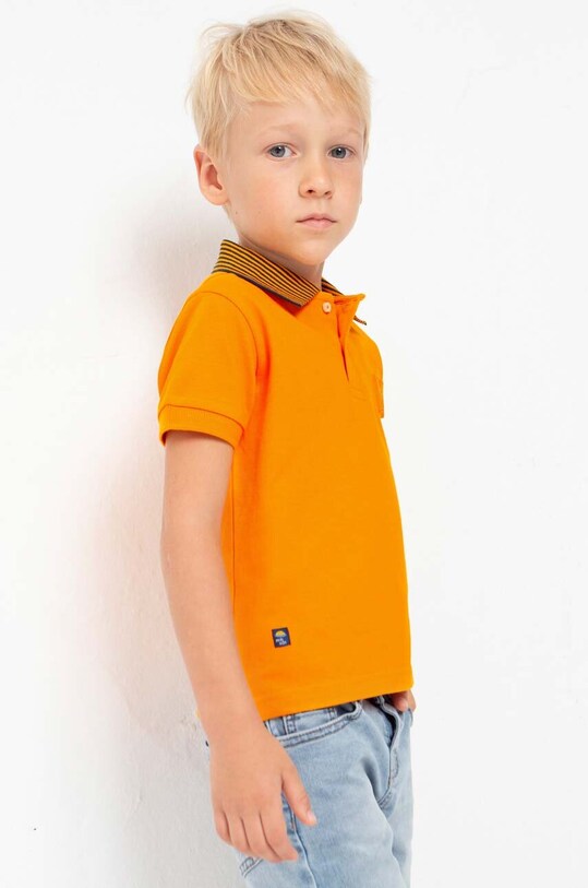 Mayoral polo dziecięce 3155.5G.MINI pomarańczowy SS23