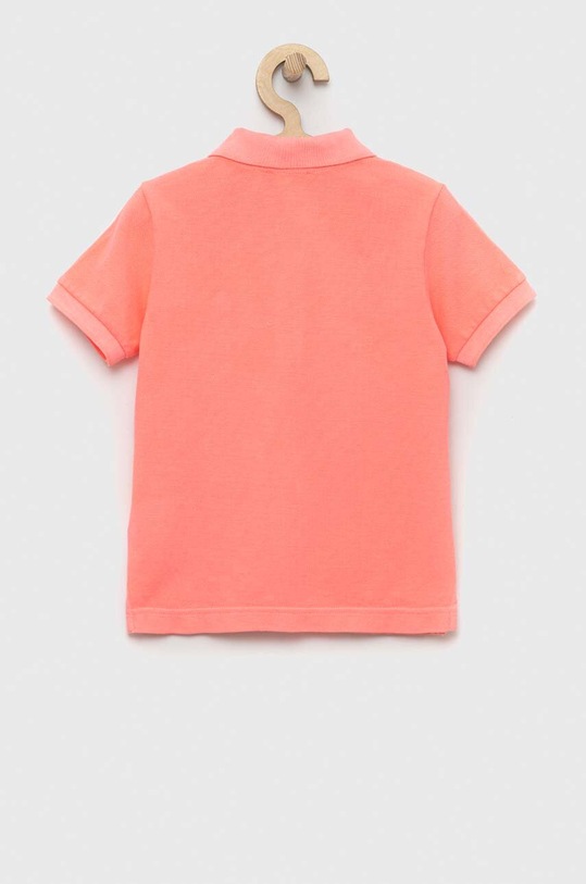 United Colors of Benetton polo bawełniane dziecięce 3089G300D.P.SEASONAL fioletowy SS23