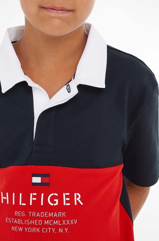Дитяче поло Tommy Hilfiger KB0KB08155.PPYX червоний