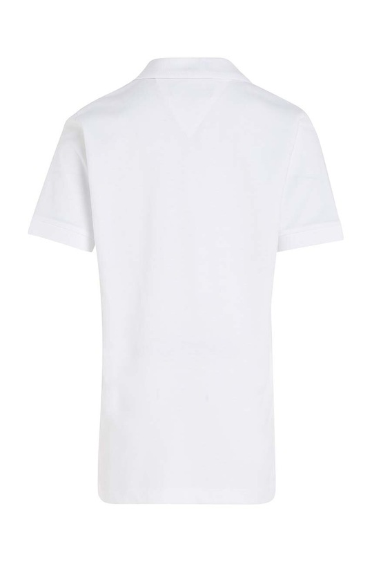 Chłopiec Tommy Hilfiger polo bawełniane dziecięce KB0KB08157.PPYX biały