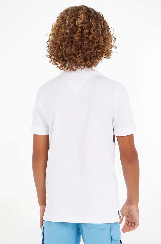 Tommy Hilfiger polo bawełniane dziecięce KB0KB08157.PPYX