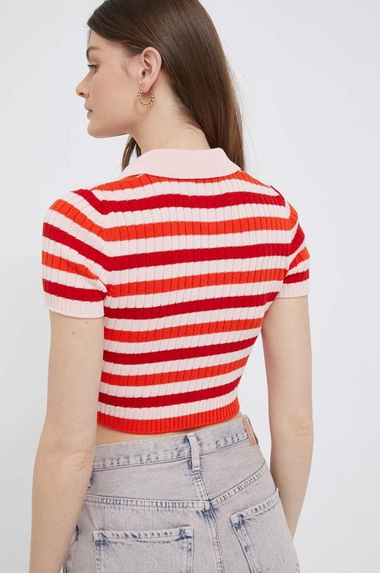 Odzież United Colors of Benetton sweter bawełniany 1298E300H.1G9 różowy