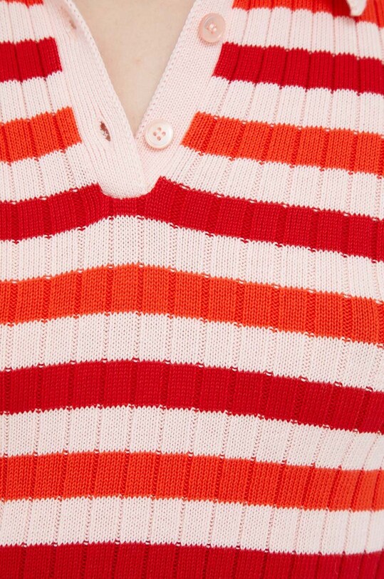 Pamučni pulover United Colors of Benetton 1298E300H.1G9 roza