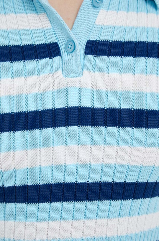 Bavlnené polo tričko United Colors of Benetton 1298E300H.1Y9 modrá