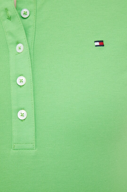 Поло Tommy Hilfiger WW0WW37823.PPYX зелений
