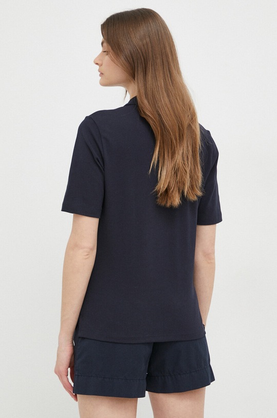 Polo tričko Tommy Hilfiger WW0WW37820.PPYX námořnická modř SS24