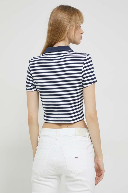 Îmbrăcăminte Tommy Jeans tricou polo DW0DW15324.PPYX bleumarin