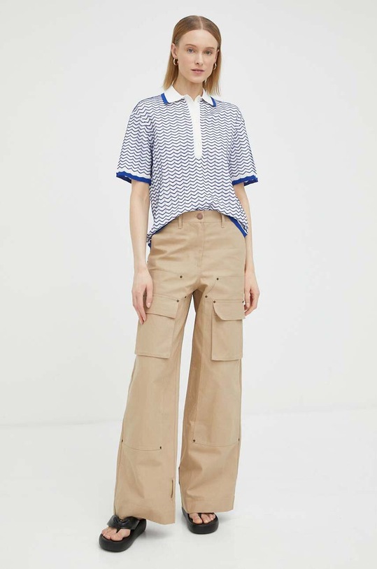 Remain sweter 500220403 niebieski SS23