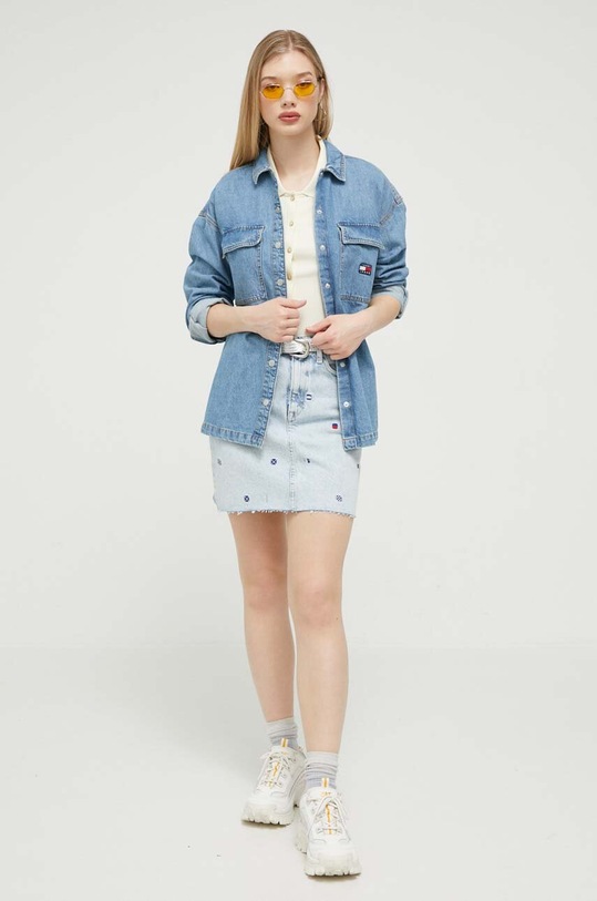 Μπλουζάκι Converse 10024769.A02 μπεζ SS23