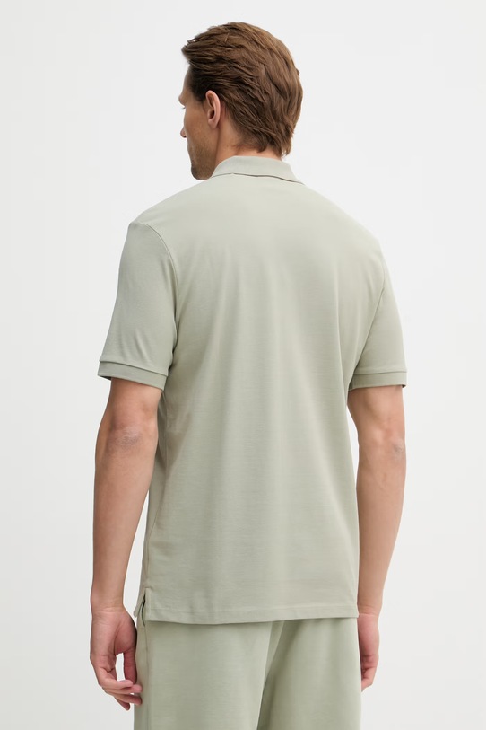 Odjeća HUGO polo muški pamukni Donos222 50466182 zelena