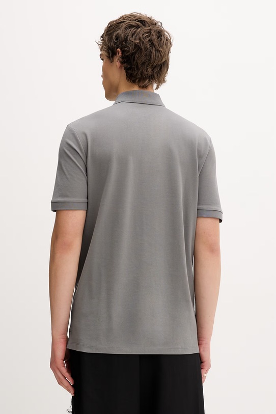 HUGO polo bawełniane Donos222 50466182 szary AA00