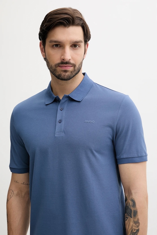 Odjeća Pamučna polo majica HUGO 50466182 plava