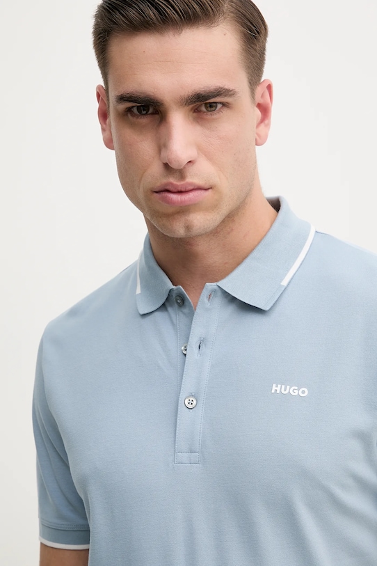 Одежда Поло HUGO 50467344 голубой
