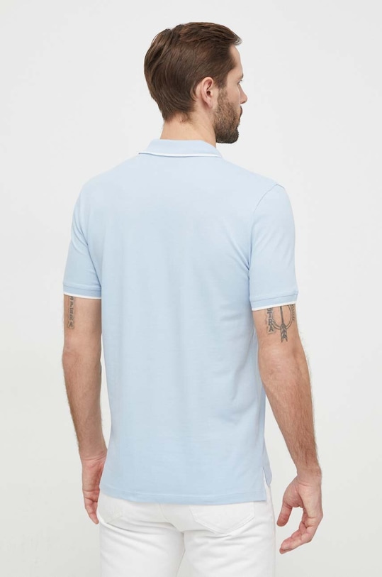 HUGO polo 50467344 niebieski AW25