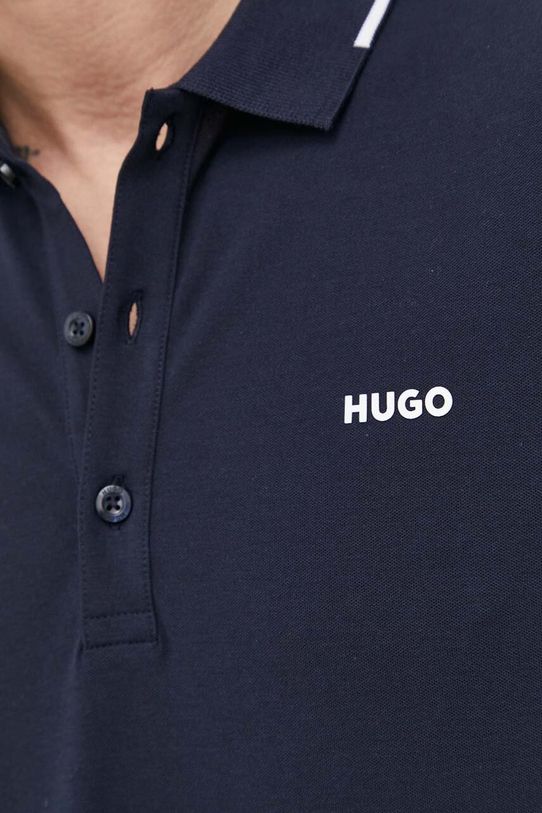 HUGO polo 50467344 granatowy