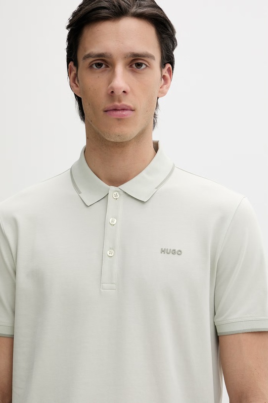 Polo tričko HUGO zelená 50467344